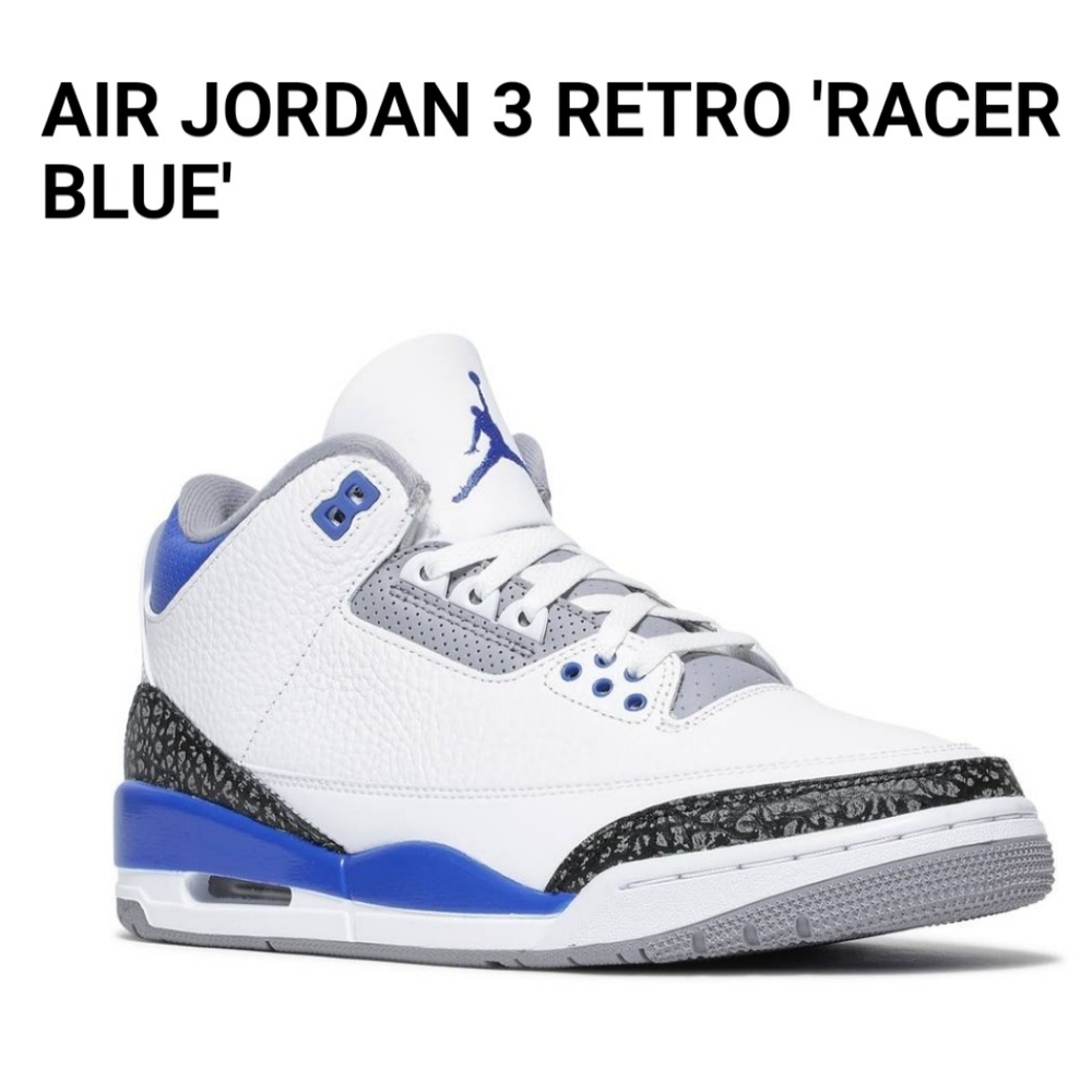 Air Jordan 3 Retro "Racer Blue"